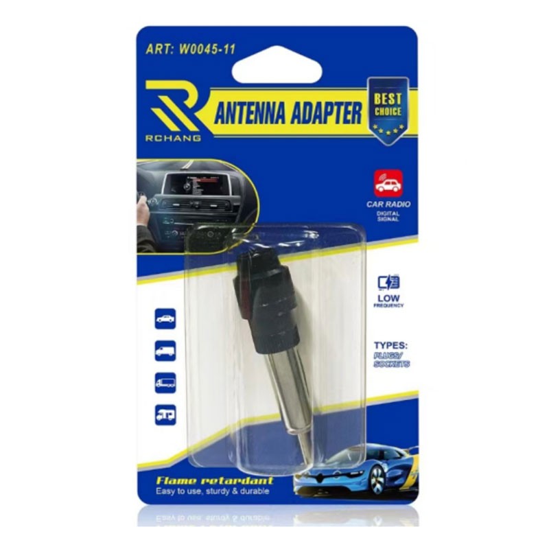 RCHANG ΑΝΤΑΠΤΟΡΑΣ ΚΕΡΑΙΑΣ ΑΥΤΟΚΙΝΗΤΟΥ DIN W0045-12 AUTO/MOTO > ΑΞΕΣΟΥΑΡ AUTO/MOTO