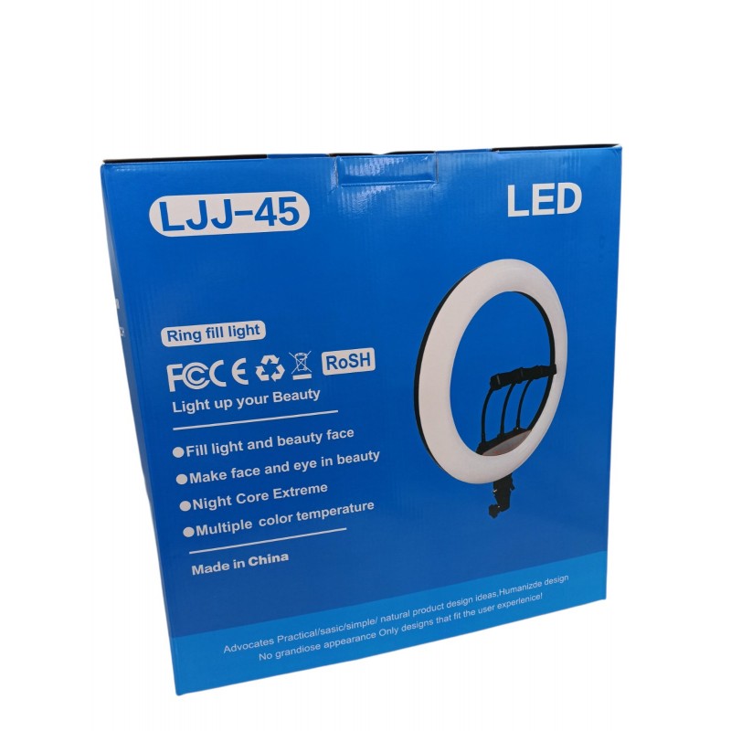 RING LIGHT 18'' ΜΕ ΤΗΛΕΧΕΙΡΙΣΤΗΡΙΟ LJJ-45