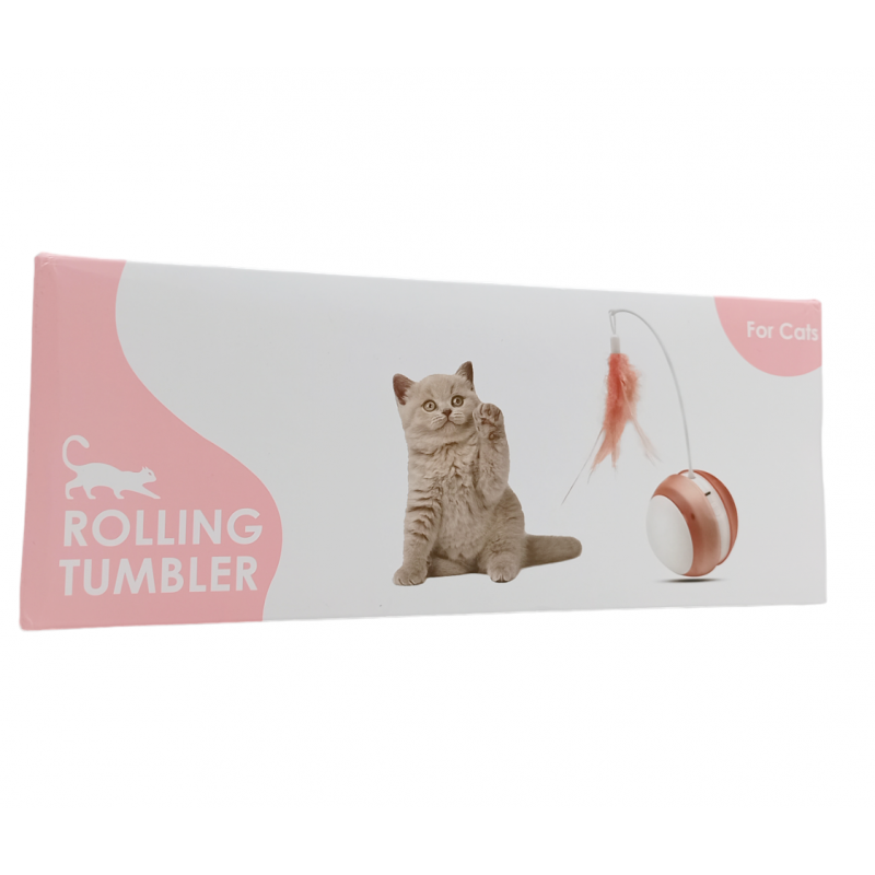 ΔΙΑΔΡΑΣΤΙΚΟ ΠΑΙΧΝΙΔΙ ΓΙΑ ΓΑΤΕΣ ROLLING BALL ΕΠΑΝΑΦΟΡΤΙΖΟΜΕΝΟ SD-2647 HOBBY > PETSHOP > ΠΑΙΧΝΙΔΙΑ ΚΑΤΟΙΚΙΔΙΩΝ