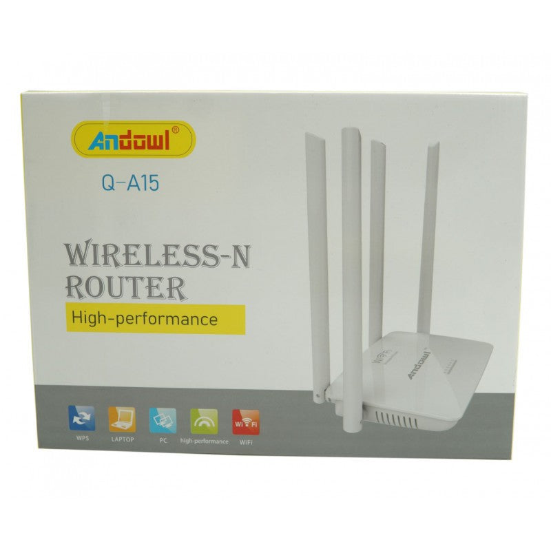 ΑΣΥΡΜΑΤΟ ROUTER ΥΨΗΛΗΣ ΑΠΟΔΟΣΗΣ 900MBPS ANDOWL Q-A15 ΚΕΝΤΡΙΚΟ > ΓΙΑ ΤΟ ΣΠΙΤΙ