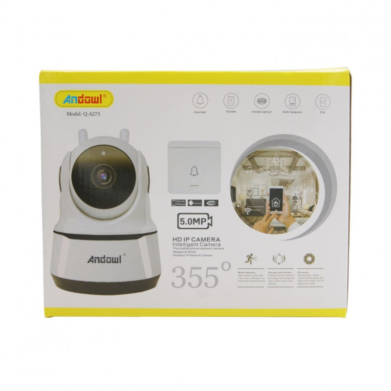 SMART HOME VIDEO ΚΑΜΕΡΑ ANDOWL Q-A275 ΚΕΝΤΡΙΚΟ > ΑΣΦΑΛΕΙΑ > ΚΑΜΕΡΕΣ smart WiFi ΚΑΙ IP