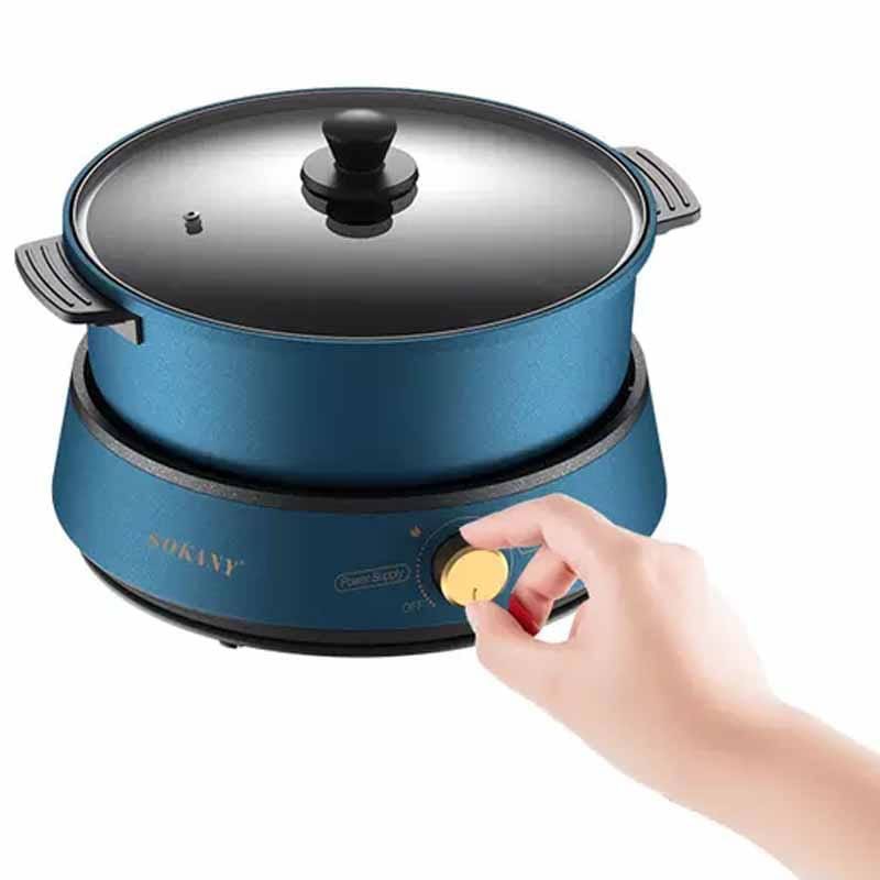 SOKANY ΗΛΕΚΤΡΙΚΟΣ ΠΟΛΥΜΑΓΕΙΡΑΣ 3ΣΕ1 4L 1350W SK-2006 ΚΕΝΤΡΙΚΟ > ΓΙΑ ΤΟ ΣΠΙΤΙ > ΓΙΑ ΤΗΝ ΚΟΥΖΙΝΑ
