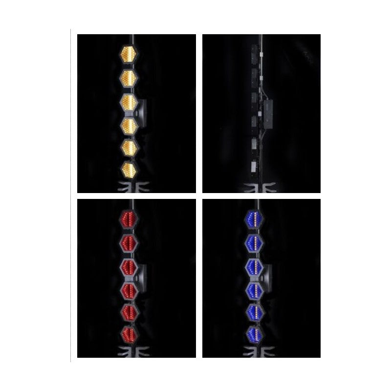 STAGE LIGHT RGB 6 VINTAGE KDB-03151 PRO LIGHT AND SOUND