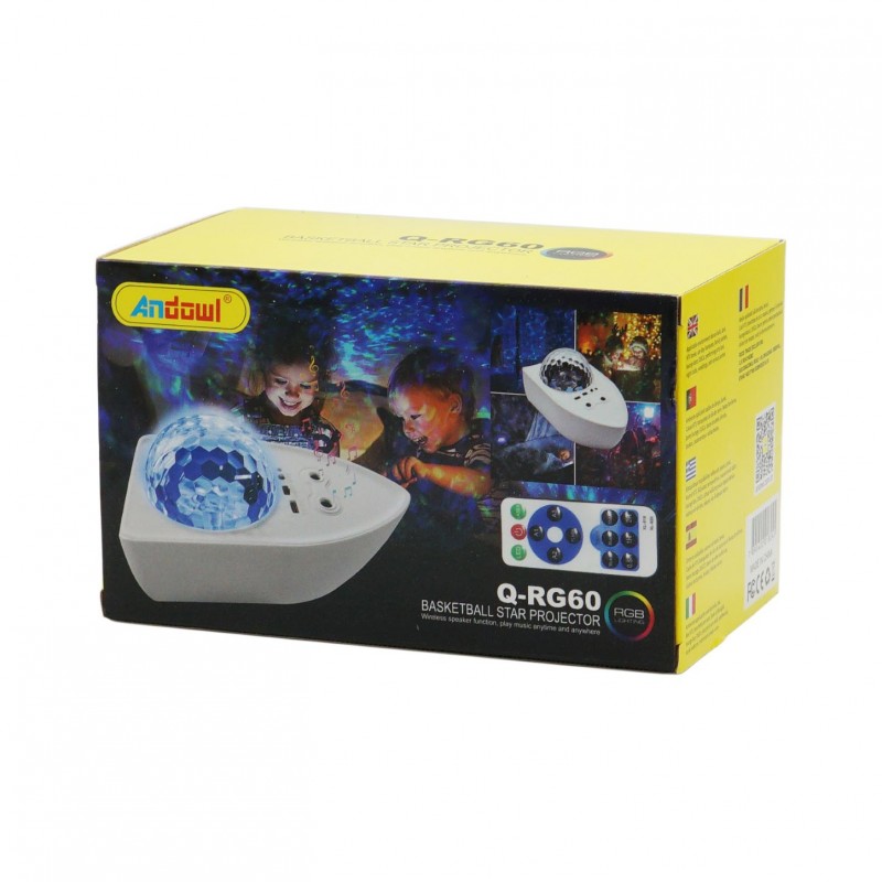 ΔΙΑΚΟΣΜΗΤΙΚΟ ΦΩΤΙΣΤΙΚΟ STAR PROJECTOR ANDOWL Q-RG60 ΚΕΝΤΡΙΚΟ > ΓΙΑ ΤΟ ΣΠΙΤΙ > ΔΙΑΚΟΣΜΗΣΗ ΣΠΙΤΙΟΥ