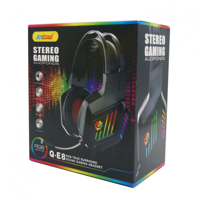 ΑΚΟΥΣΤΙΚΑ STEREO GAMING ΜΕ LED RGB ΦΩΤΙΣΜΟ ANDOWL Q-E8 ΚΕΝΤΡΙΚΟ > ΕΙΔΗ ΥΠΟΛΟΓΙΣΤΩΝ > ΠΕΡΙΦΕΡΕΙΑΚΑ > ΗΧΟΣ/ΧΕΙΡΙΣΤΗΡΙΑ/WEBCAMS