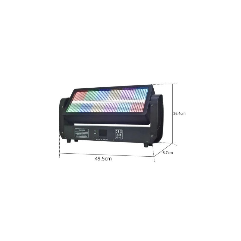 ΡΟΜΠΟΤΙΚΟ ΦΩΣ STROBE RGBW KDB-03155 PRO LIGHT AND SOUND