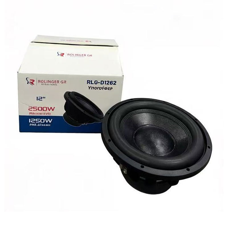 SUBWOOFER 12'' 2500W RLG-D1262 AUTO/MOTO > ΗΧΟΣ & ΕΙΚΟΝΑ AUTO/MOTO > ΗΧΟΣΥΣΤΗΜΑΤΑ