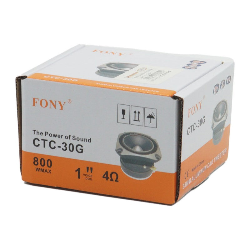 TWEETER ΑΛΟΥΜΙΝΙΟΥ 38mm PERVOI CTC-30G AUTO/MOTO > ΗΧΟΣ & ΕΙΚΟΝΑ AUTO/MOTO > ΗΧΟΣΥΣΤΗΜΑΤΑ