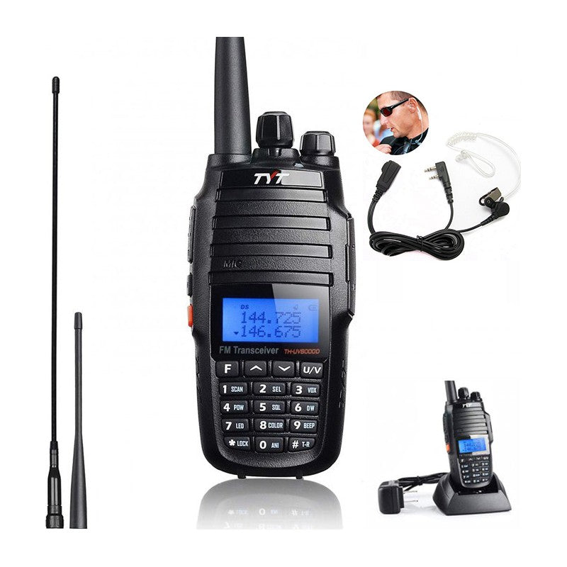 TYT ΑΣΥΡΜΑΤΟΣ ΠΟΜΠΟΔΕΚΤΗΣ UHF/VHF 10W ΜΕ ΜΟΝΟΧΡΩΜΗ ΟΘΟΝΗ TH-UV8000D