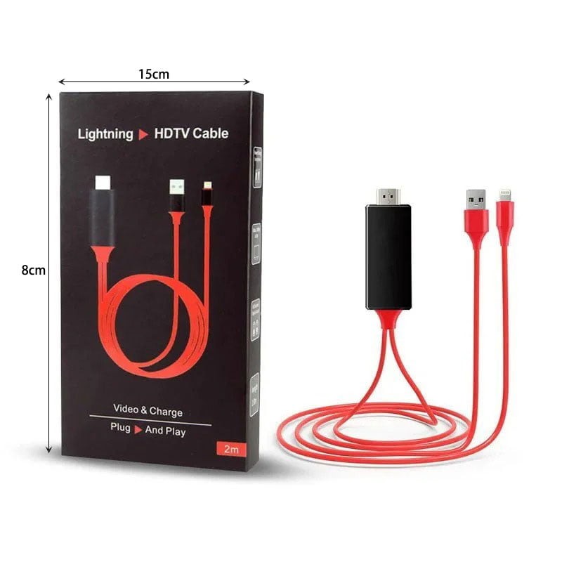 ΚΑΛΩΔΙΟ UNIVERSAL HDMI CABLE – LIGHTNING HDTV 14694-16 ΚΕΝΤΡΙΚΟ > ΗΧΟΣ ΚΑΙ ΕΙΚΟΝΑ > ΑΞΕΣΟΥΑΡ ΗΧΟΥ ΚΑΙ ΕΙΚΟΝΑΣ