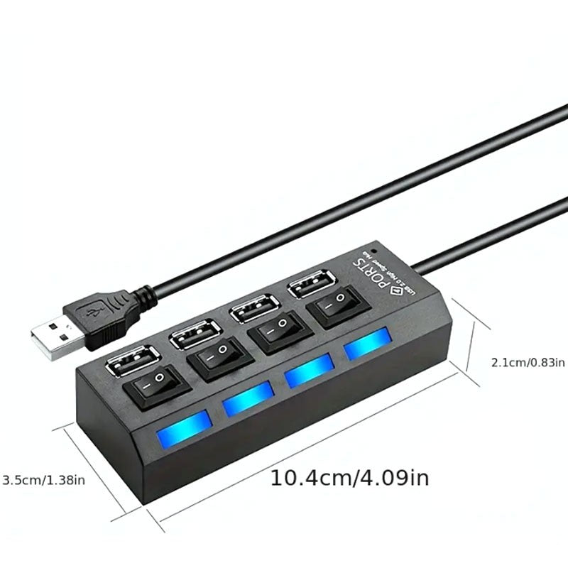USB HUB 4 ΘΥΡΕΣ ΜΕ ΚΟΥΜΠΙΑ ON/OFF CY-03015 ΚΕΝΤΡΙΚΟ > ΕΙΔΗ ΥΠΟΛΟΓΙΣΤΩΝ > ΠΕΡΙΦΕΡΕΙΑΚΑ