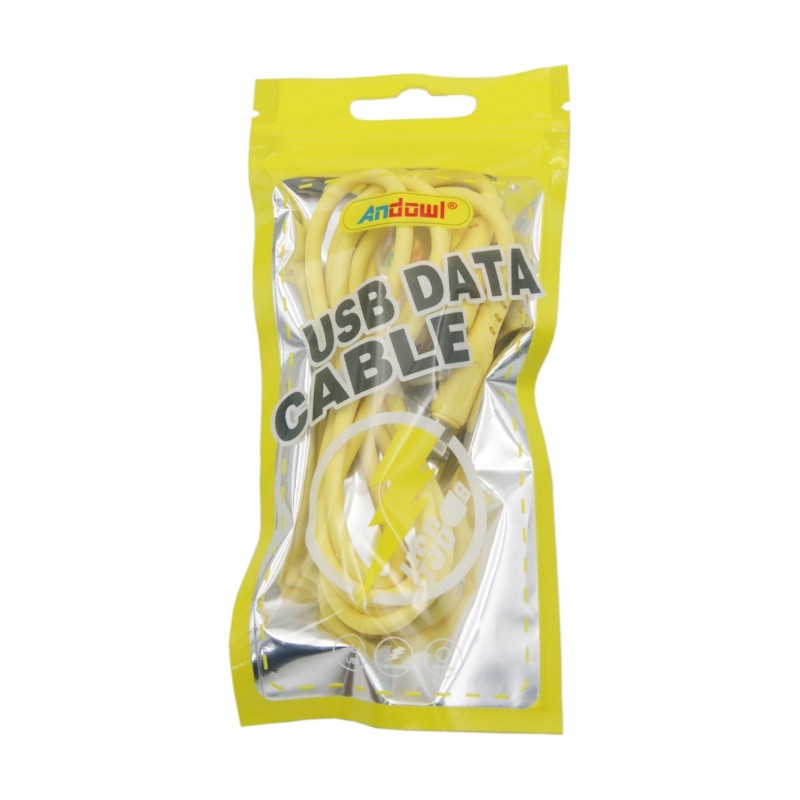 ΚΑΛΩΔΙΟ ΜΕΤΑΦΟΡΑΣ ΔΕΔΟΜΕΝΩΝ USB ΓΙΑ i-PHONE ANDOWL TY-01054 ΚΕΝΤΡΙΚΟ > ΕΙΔΗ ΥΠΟΛΟΓΙΣΤΩΝ