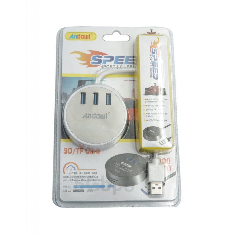 ΓΡΗΓΟΡΟ ΚΕΝΤΡΟ ΥΠΟΔΟΧΩΝ USB3.0 ΚΑΙ SD ANDOWL Q-JC87 ΚΕΝΤΡΙΚΟ > ΕΙΔΗ ΥΠΟΛΟΓΙΣΤΩΝ > ΑΞΕΣΟΥΑΡ ΥΠΟΛΟΓΙΣΤΩΝ