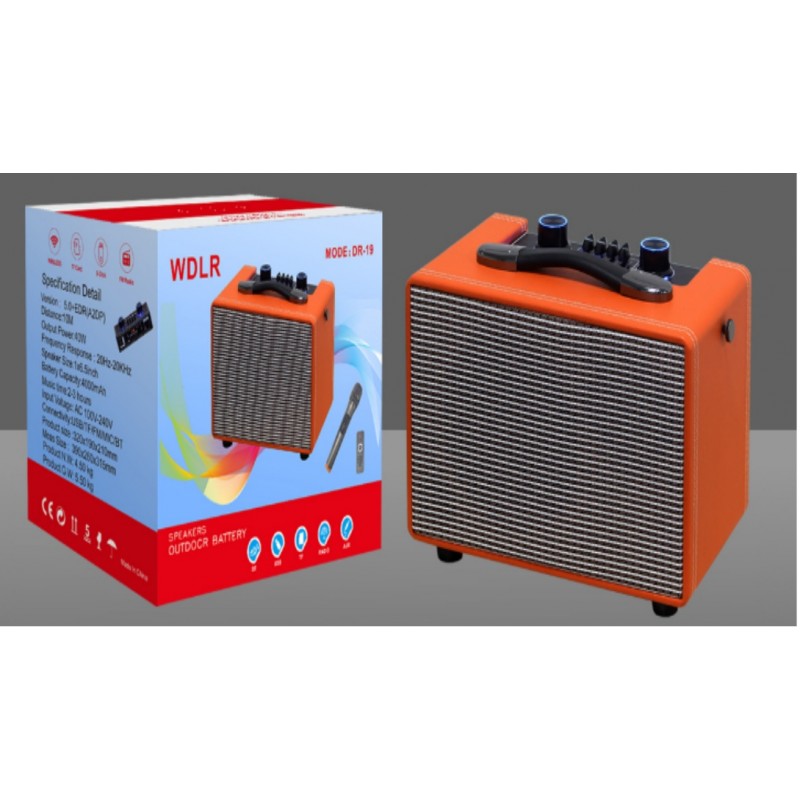 ΦΟΡΗΤΟ ΗΧΕΙΟ/WOOFER 6.5''/40W DR-16 ΚΕΝΤΡΙΚΟ > ΗΧΟΣ ΚΑΙ ΕΙΚΟΝΑ > ΗΧΟΣ > ΗΧΕΙΑ