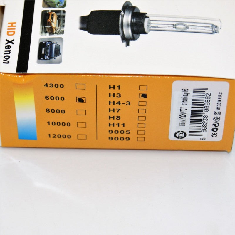 XENON ΛΑΜΠΑ 35W H3 6000K AU-LI-3713 AUTO/MOTO > ΦΩΤΙΣΜΟΣ AUTO/MOTO > ΦΩΤΑ XENON > H3
