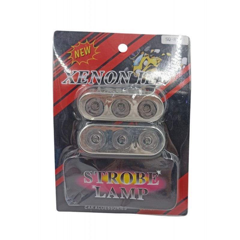 XENON STROBE LAMP ΜΠΛΕ ΣΕΤ 2ΤΜΧ SQ-813 AUTO/MOTO > ΦΩΤΙΣΜΟΣ AUTO/MOTO > ΔΙΑΦΟΡΑ
