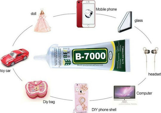 Best B-7000 Κόλλα Μετάλλων Διάφανη 50ml