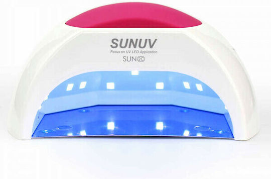 SUN ONE UV Sun 2C Φουρνάκι Νυχιών UV / LED 48W Φούξια