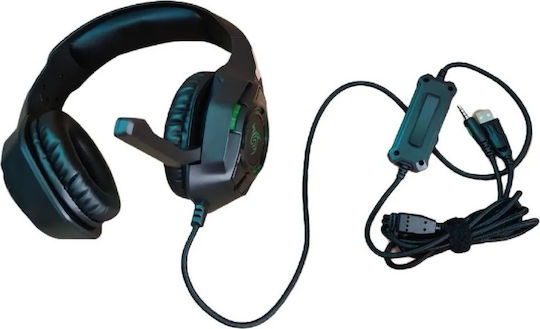 Ezra GE04 On Ear Gaming Headset με σύνδεση 3.5mm / USB