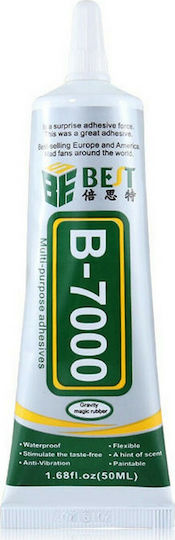 Best B-7000 Κόλλα Μετάλλων Διάφανη 50ml