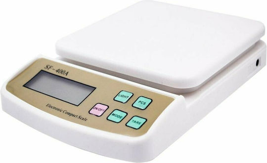 Andowl SF-400A Ψηφιακή Ζυγαριά Κουζίνας έως 10kg Λευκή