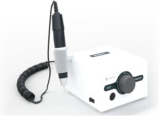 Saeshin Strong 211 Τροχός Νυχιών Ρεύματος 65W Λευκός 35000 Στροφών με Πεντάλ