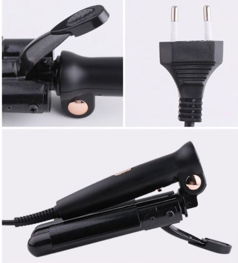 Kemei KM-690ZF Πρέσα Μαλλιών με Κεραμικές Πλάκες 36W