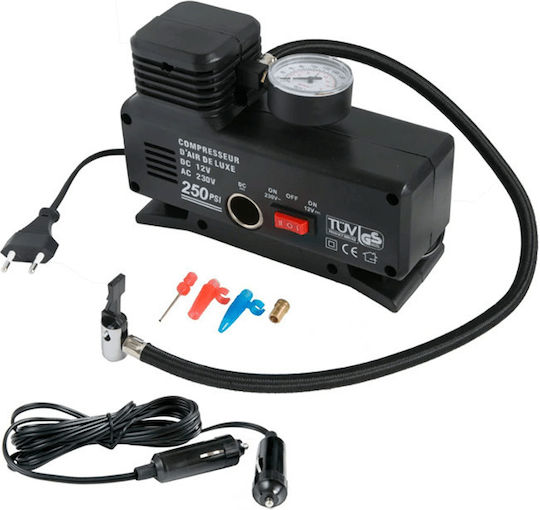 CTC-1106 Τρόμπα Αυτοκινήτου 250PSI με Καλώδιο Αναπτήρα 12V