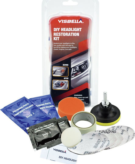Visbella Kit Επιδιόρθωσης Αυτοκινήτου Κίτρινο 28.3gr 3ml