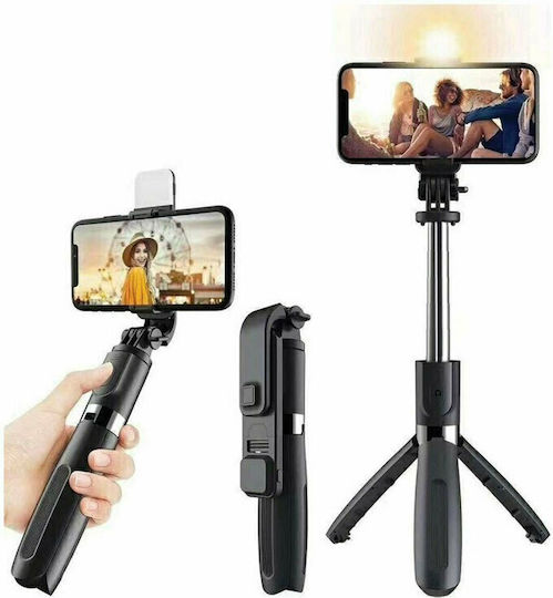L03 Selfie Stick με Bluetooth Μαύρο PS-109508