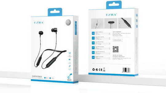 Ezra BW35 In-ear Bluetooth Handsfree Ακουστικά Μαύρα