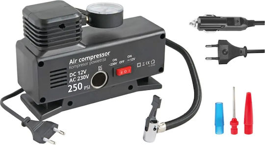 CTC-1106 Τρόμπα Αυτοκινήτου 250PSI με Καλώδιο Αναπτήρα 12V