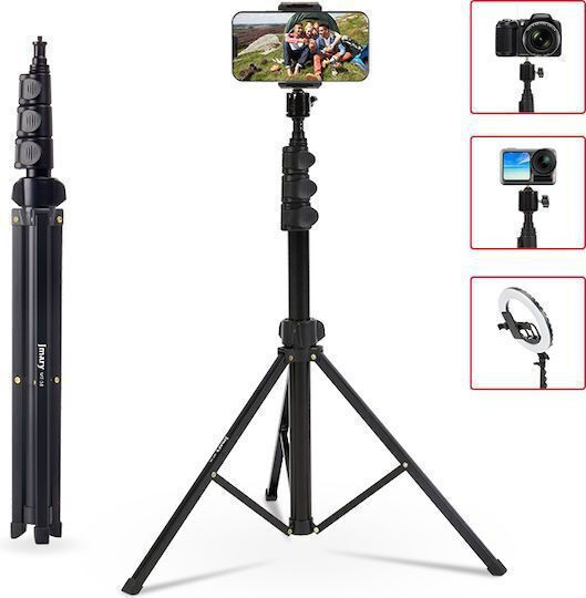 Selfie Stick Τρίποδο Κινητού Μαύρο