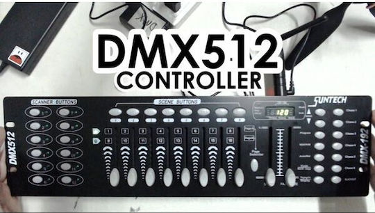 Επαγγελματικός Ελεγκτής Dmx512 Controller 192 Καναλιών Suntech