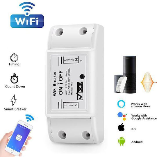 Smart Switch Wi-Fi 10A