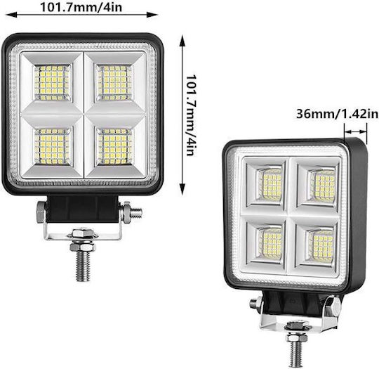 Led Φώτα Εργασίας 4 Ιντσών 48w Οχήματα Offroad 4x4