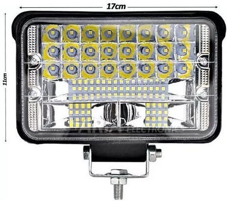 Led Προβολέας Εργασίας 12v 17x11cm Φορτηγά Suv