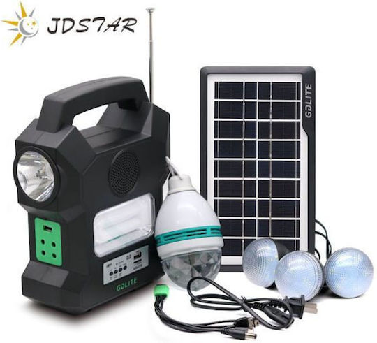 Ηλιακό Σύστημα Φωτισμού + Powerbank Gd-1000a