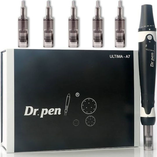 Dr Pen Ultima A7 Συσκευή Μικροβελονισμού Προσώπου 5 Κεφαλές