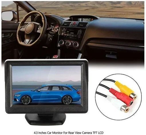 Οθόνη Αυτοκινήτου 4.3 Ιντσών Tft Lcd Κάμερα Οπισθοπορείας Ez2752