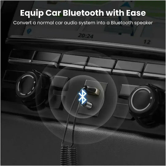 Ugreen Bluetooth Αυτοκινήτου CM309 για το Ταμπλό (AUX / Audio Receiver / με USB θύρα Φόρτισης) Κωδικός: 70601