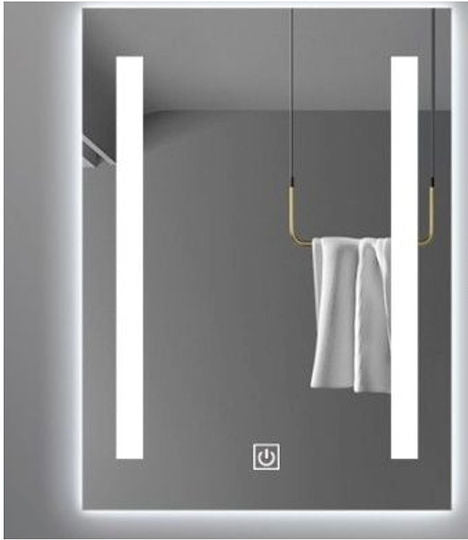 Φωτισμό Καθρέπτης Μπάνιου Led Αφής 60x40cm Κωδικός: 286-WY-94956