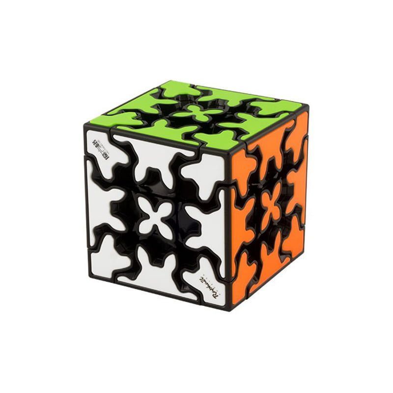 QYTOYS παιχνίδι κύβος με μαύρη βάση 3x3 - Gear cube game