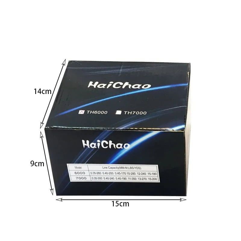 HaiChao Μηχανισμός ψαρέματος TH6000 - Fishing Reel