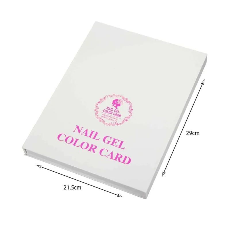 Δειγματολόγιο Βιβλίο Νυχιών 216 θέσεων - Nail color gel card - Angel shopping