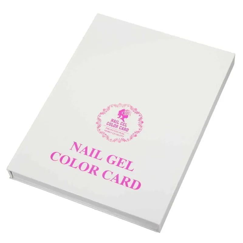 Δειγματολόγιο Βιβλίο Νυχιών 216 θέσεων - Nail color gel card - Angel shopping