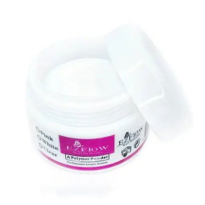 EzFlow Διάφανη σκόνη ακρυλικού - Acrylic Powder Clear - Angel shopping