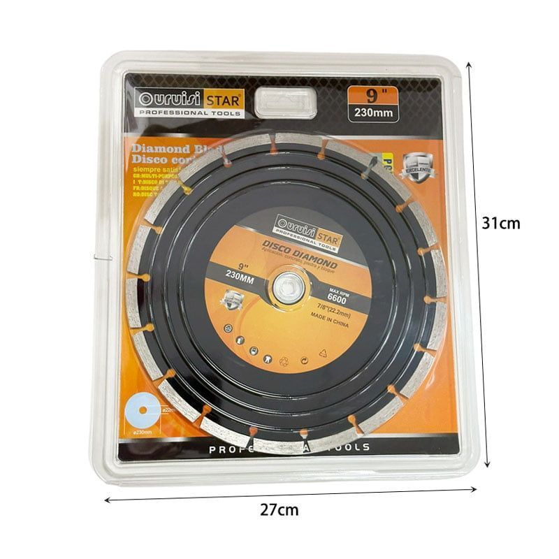 Uruisi star Δίσκος κοπής διαμαντέ 9" 230mm