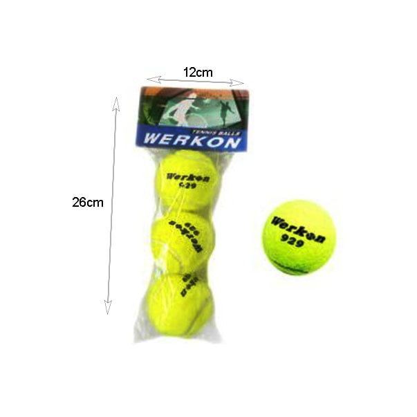Μπάλα Τένις 3τμχ Werkon - Tennis ball
