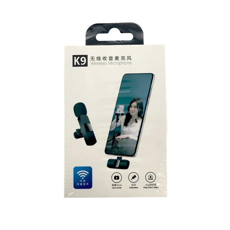K9 Ασύρματο μικρόφωνο Τύπος USB Type C - Wireless Microphone